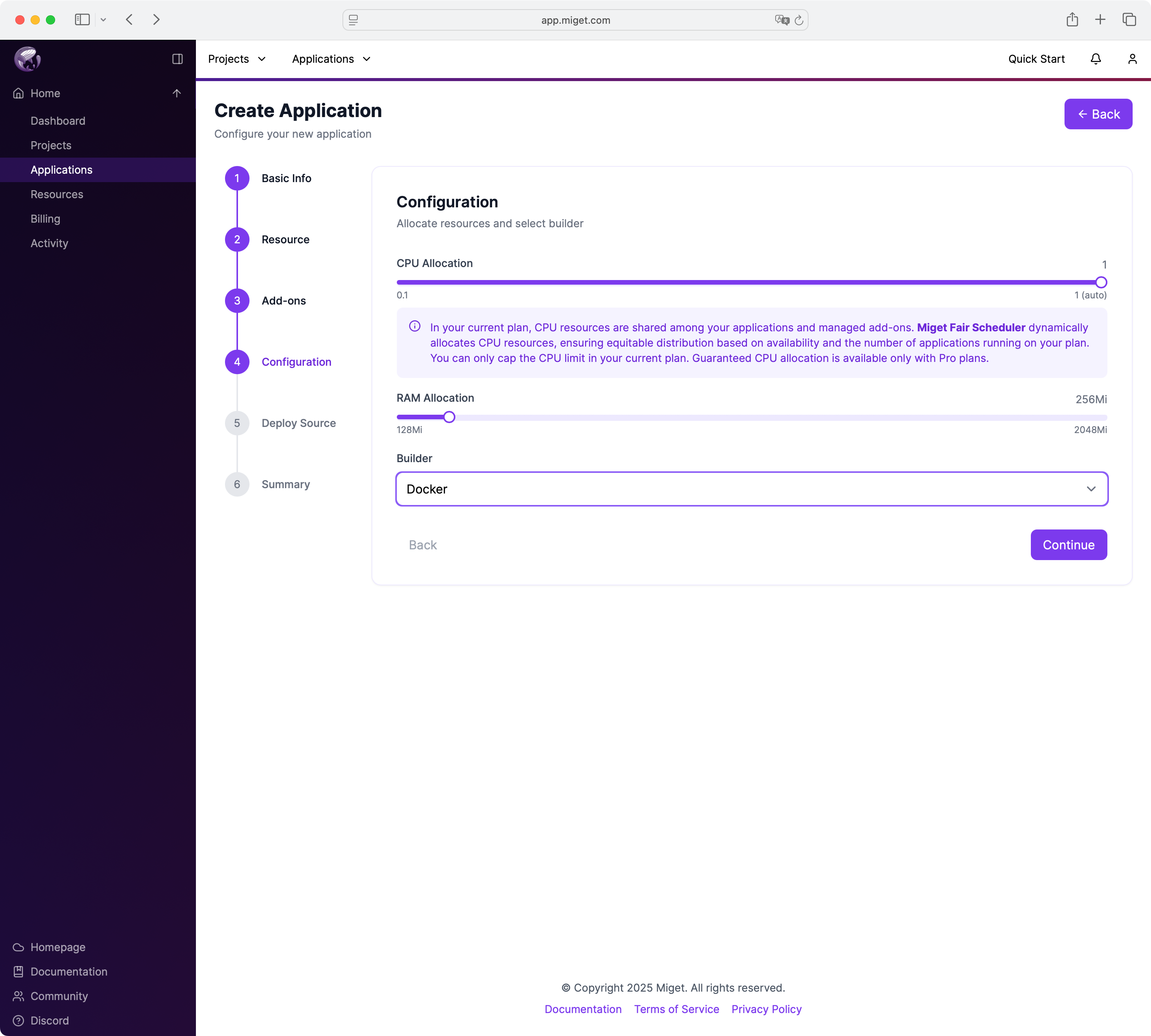 Configure Resources